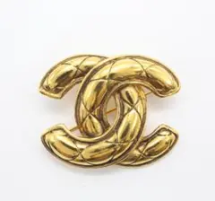 CHANEL★シャネル ココマーク マトラッセ ブローチ ヴィンテージ