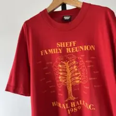 90s USA製　SHEFF 1989　ビンテージTシャツ　シングルステッチ