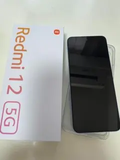 T.Xiaomi Redmi 12 5G ブラック　黒　本体