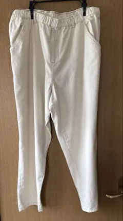 レディース　大きいサイズ　チノパン　シェフパンツ