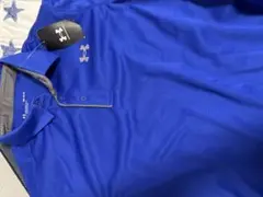 Under Armour 青 ポロシャツ Mサイズ 新品タグ付き