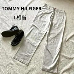 TOMMY HILFIGER ストレートパンツ チノパン 32 ポケット 無地