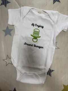 SHAKE SHACKロンパース　白色