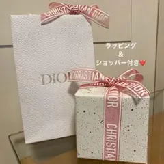 DIOR ブラック マットレザー調ボックス 口紅ケース