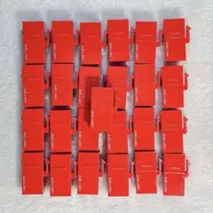 iwillink RJ45 Cat6 キーストーンカプラー 25個パック 赤