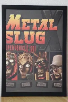 メタルスラッグ　METAL SLUG　ポスター　額付き