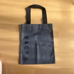 SACRA グレー　トートバッグ