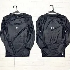 Under Armour UA アイソチル ロングスリーブ プラックM 2枚