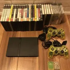 ps2 SCPH-70000 黒 ソフト33セット