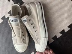CONVERSE ALL STAR スリッポン 4.5 ベージュ