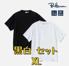 Ron Herman UNIQLO 黒白 乜ット Tシャツ XL サイズ z2