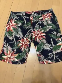トロピカル柄 Lサイズ ショートパンツ