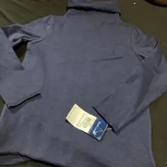 新品 未使用　Ralph Lauren ネイビー タートルネック 4/4T
