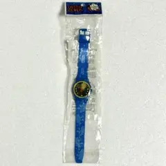 【未使用】 ウルトラセブン 腕時計 青　レトロ　円谷プロ　ウォッチ