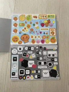 モノクロブー・みかんぼうや　シールセット