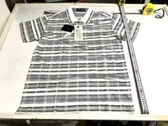 GracefulDays 麻100% 半袖ポロシャツ　Mサイズ　新品★433Q