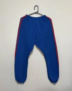 Tultex タルテックス スウェットパンツ カラーパンツ 青 L