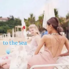 【新品未使用】To the sea ピンク ストラップ付きオールインワン