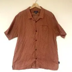 patagonia コットンヘンプ半袖シャツ L