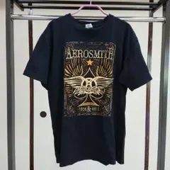 anvil / Aerosmith T-Shirt【黒×金】