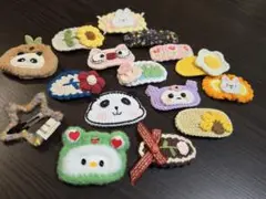 編み物 あみぐるみ ヘアピン