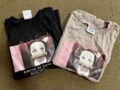 鬼滅の刃 禰豆子 半袖Tシャツ 2枚セット 140サイズ