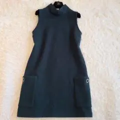 未使用級✨23AW アニエスベー JIG4ROBEワンピース ストレッチ