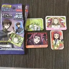 コードギアス トレーディングステッカー 4種セット