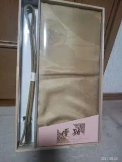 未使用　高級帯締め帯揚げセット