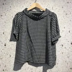 TO BE CHIC チェック柄セットアップ　トゥービーシック　レディース
