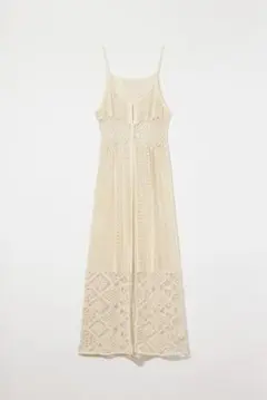 eaphi COTTON LACE PATCHWORK CAMIワンピース