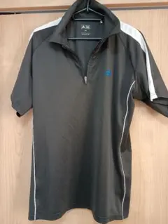 adidas ゴルフシャツ Lサイズ 黒