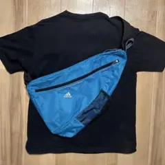 adidas y2k ワンショルダーバッグ　スリングバッグ