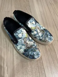 GUCCI グッチ　スリッポン　ブルーム　エスパドリーユ　GG 花柄 GUCCI グッチ スリッポン ブルーム エスパドリーユ GG 花柄
