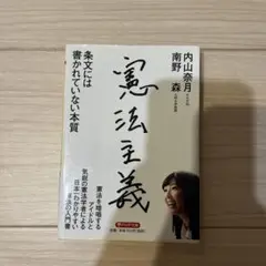 憲法主義 内山奈月 南野森