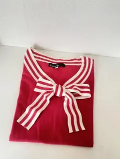 【美品】クリアインプレッション　カットソー　リボン