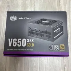 Cooler Master フルモジュラー式 650W SFX PC電源ユニット