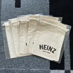 【非売品】ハインツ　HEINZ　巾着　バッグ　小物入れ　コットン　5枚セット