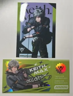 エリステ サマフェス キース チケット風カード ブロマイド