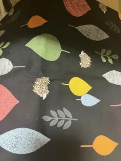 ハリネズミ柄カットクロス