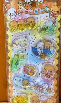 かわいいキャラクターのアクリルシール10個入り