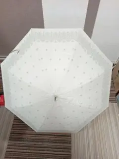 ホワイト装飾日傘