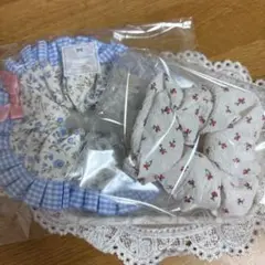 花柄シュシュセット