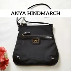【ANYA HINDMARCH】アニヤ・ハインドマーチ ショルダーバッグ 黒