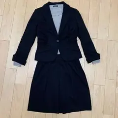 リフレクト スカート 黒 スーツ セットアップ