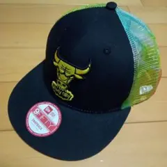 NEW ERA ニューエラ キャップ ブルズ　メッシュ　スナップバック