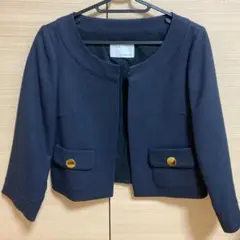 IENA ノーカラージャケット