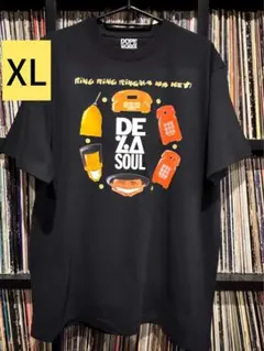 【新品】DE LA SOUL Tシャツ XLブラック