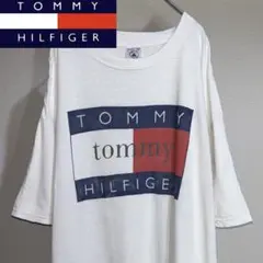 TOMMY HILFIGER 半袖Tシャツ ロゴプリント トミーヒルフィガー