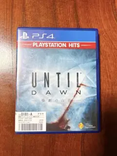 PS4 UNTIL DAWN 惨劇の山荘